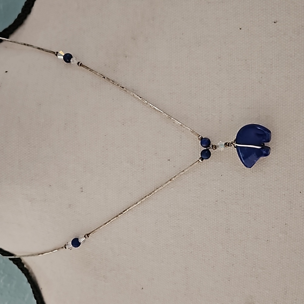 Sodalite necklace